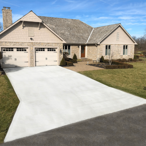 Driveway Concrete Cleaning